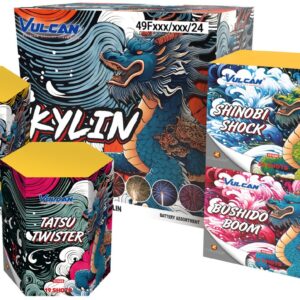 Kylin assortment | 2x19s + 2x36s Pyromould batteries